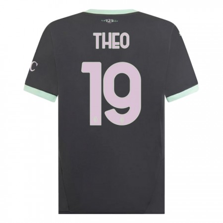 Koszulka AC Milan Theo 19 Trzeci 2024-25 Koszulki Piłkarskie Krótki Rękaw